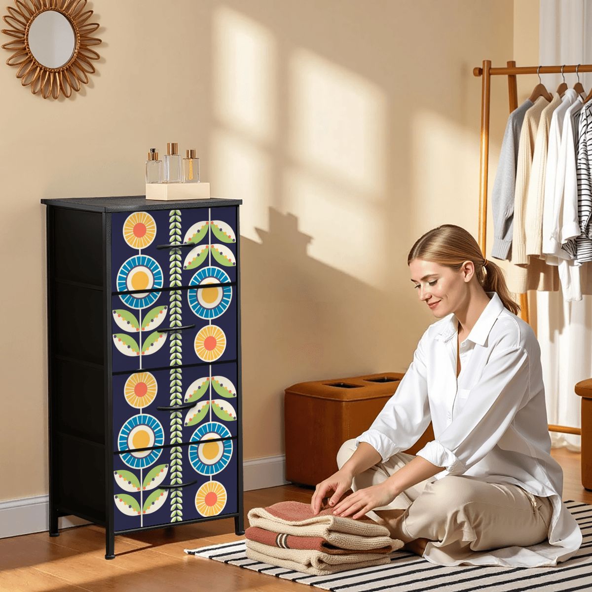 4-Drawer Dresser - Mid Century Modern Gal