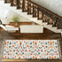 Mid Century Modern Scandinavian Designed Retro Runner Rug with Tassels - Mid Century Modern Gal