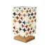Scandinavian Modern Danish Mid Mod Square Table Lamp - Mid Century Modern Gal