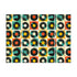 Retro Records Groovy Mid Century Modern Hanging Room Divider 12 pcs - Mid Century Modern Gal