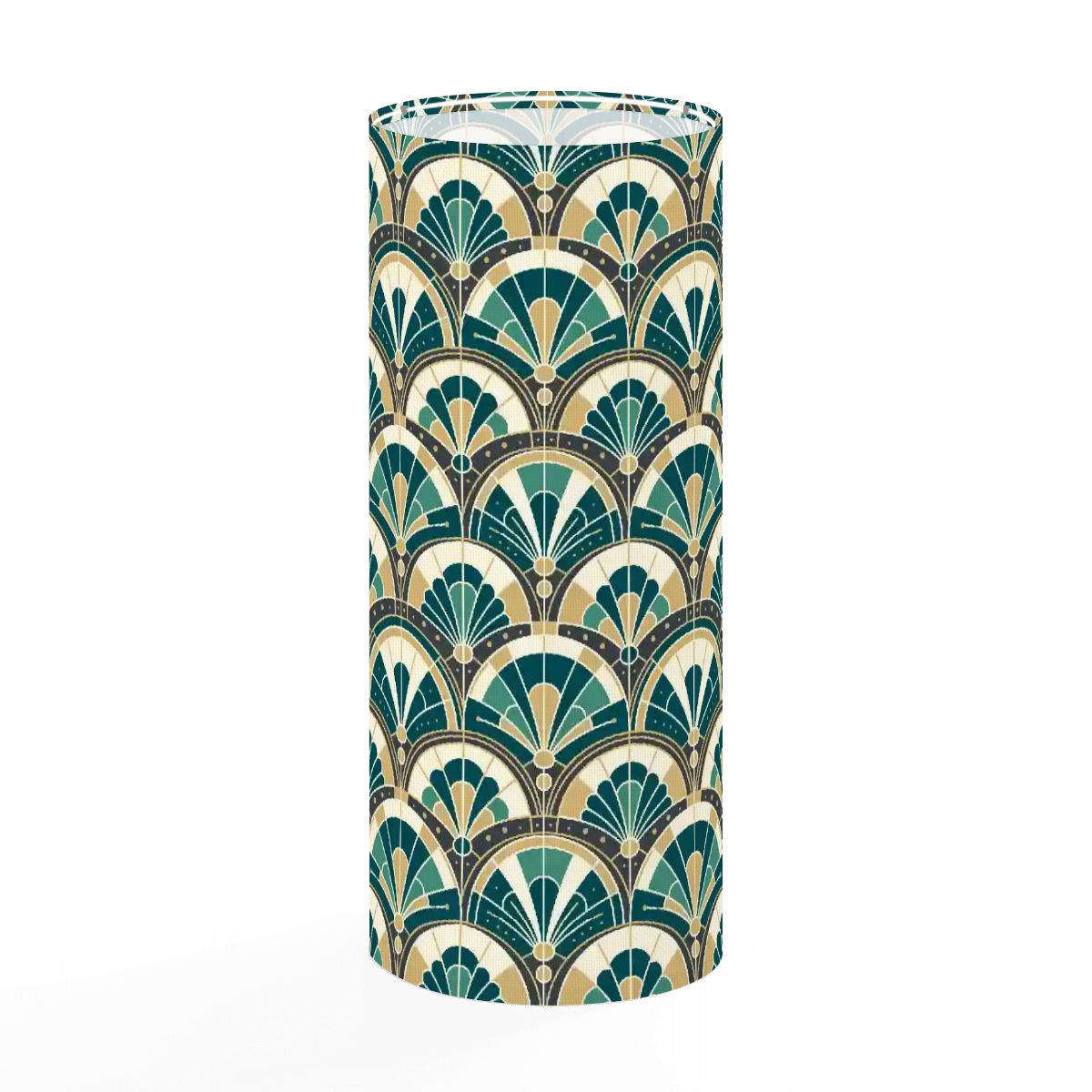 Art Deco Peacock Inspired Slim Floor Lamp SHADE ONLY - For Slim Floor Lamps Only