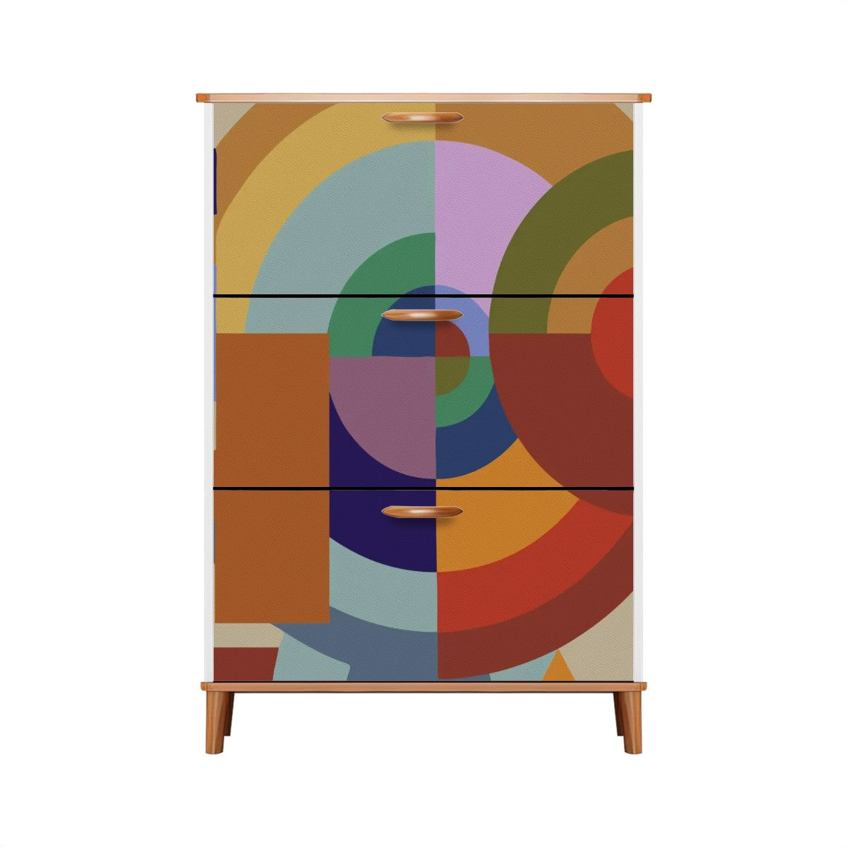 Mid Century Modern Bauhaus Designed Shoe Cabinet - Mid Century Modern Gal