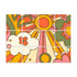 Retro Ray Of Sunshine Groovy 70s Hanging Room Dividers - Mid Century Modern Gal