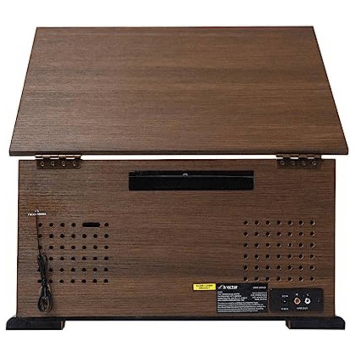 Wholesale Victor State 7-in-1 Wood Music Center with 3-Speed Turntable