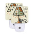 Atomic Cat Kitschy Cute Lights Out Set Of Two Mid Century Modern Night Lights - Mid Century Modern Gal