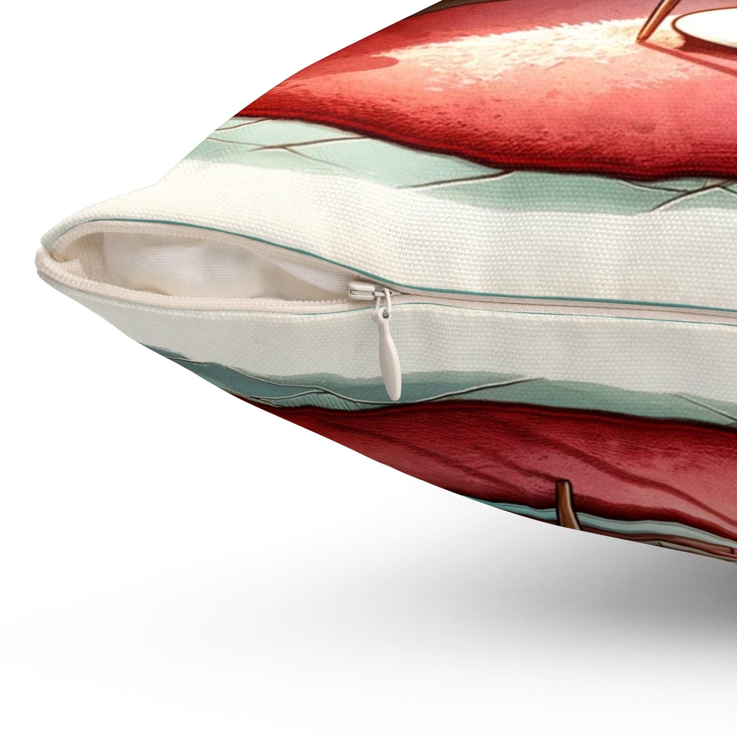 Mid Century Modern Atomic Cat, Valentine Kitsch Love Pillow, Pink, Aquas, Red, Retro Valentine Pillow And Insert Home Decor