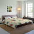 Mid Century Modern Bedding Atomic Retro Franciscan MCM Vintage Inspired Retro King Or Queen Size Comforter