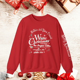 Mid Century Modern Christmas Sweatshirt, Wallace And Davis Present A White Christmas 1954 Movie Kitschy Christmas Sweatshirt Mid Century Modern Gal