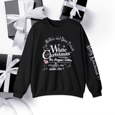 Mid Century Modern Christmas Sweatshirt, Wallace And Davis Present A White Christmas 1954 Movie Kitschy Christmas Sweatshirt Mid Century Modern Gal