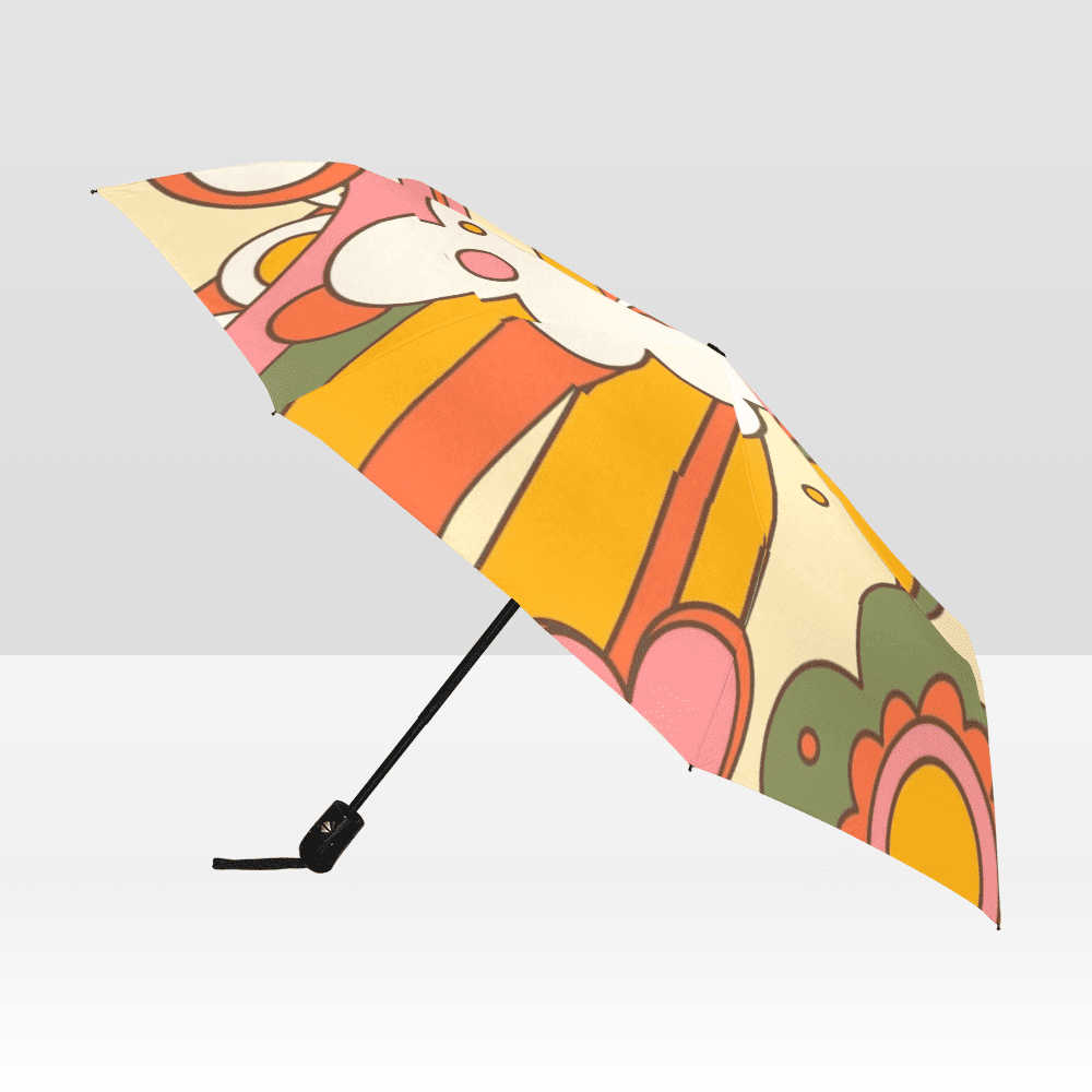 Mid Century Modern, Groovy Retro Umbrella&