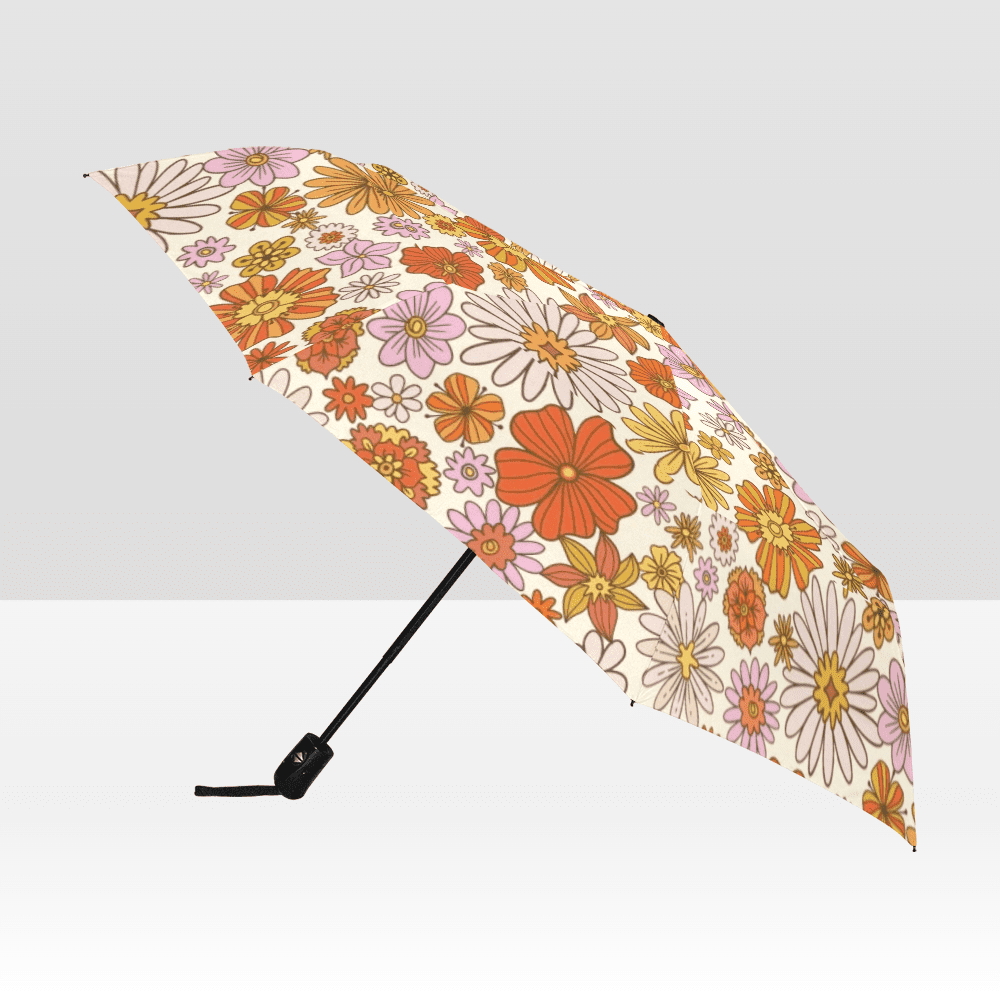Mid Century Modern, Groovy Retro Umbrella&