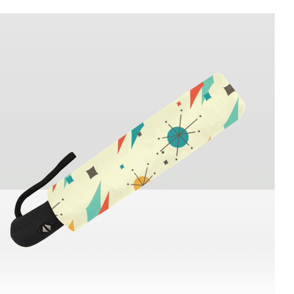Mid Century Modern, Groovy Retro Umbrella&