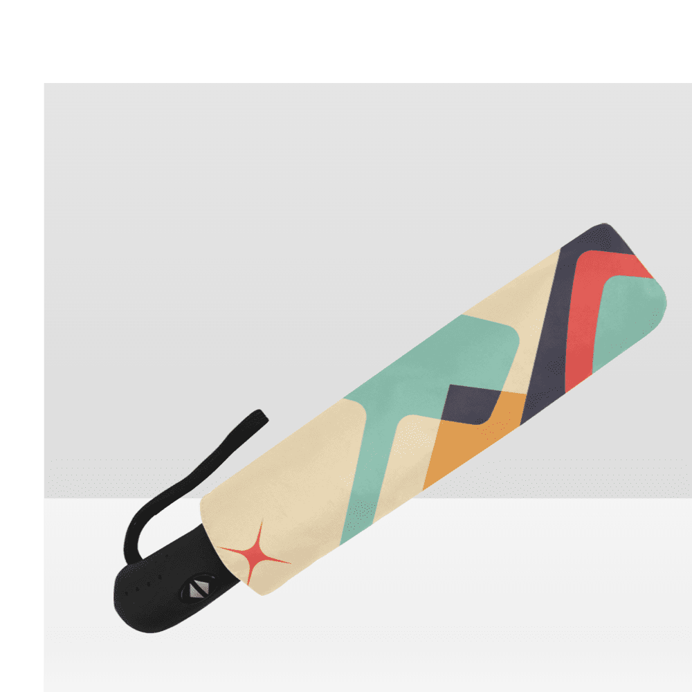 Mid Century Modern, Groovy Retro Umbrella&