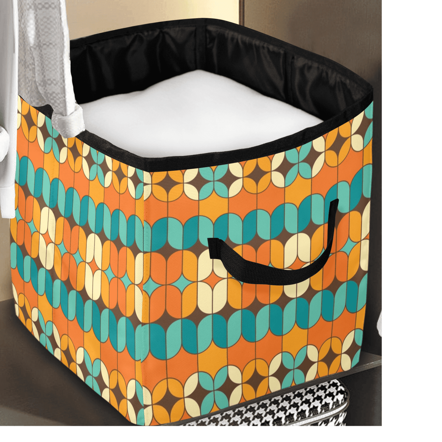 Modern Fabric Storage Bins, For Blankets, Pet Toys, Books, And More