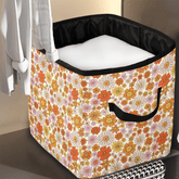 Modern Fabric Storage Bins, For Blankets, Pet Toys, Books, And More Mid Century Modern Gal