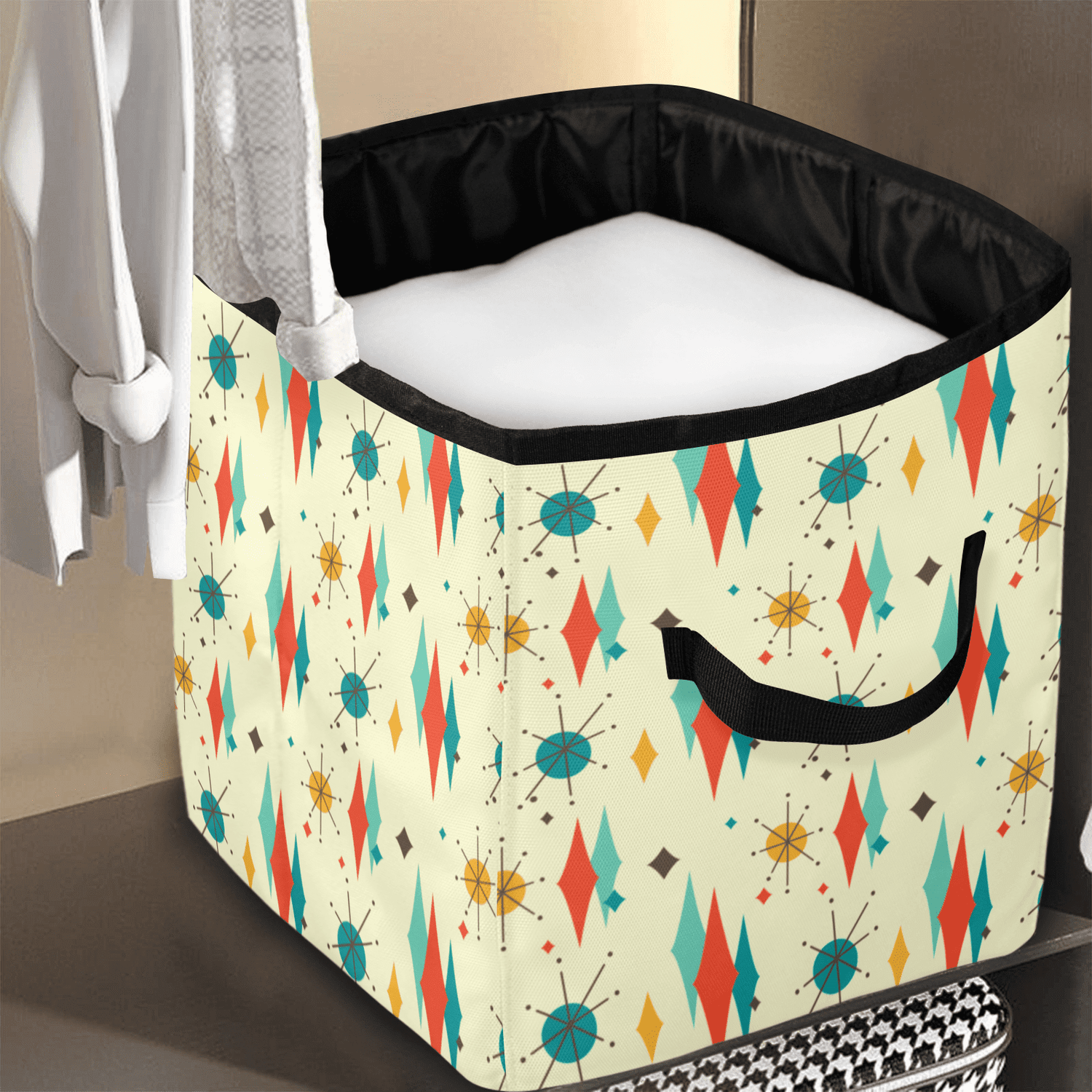 Modern Fabric Storage Bins, For Blankets, Pet Toys, Books, And More