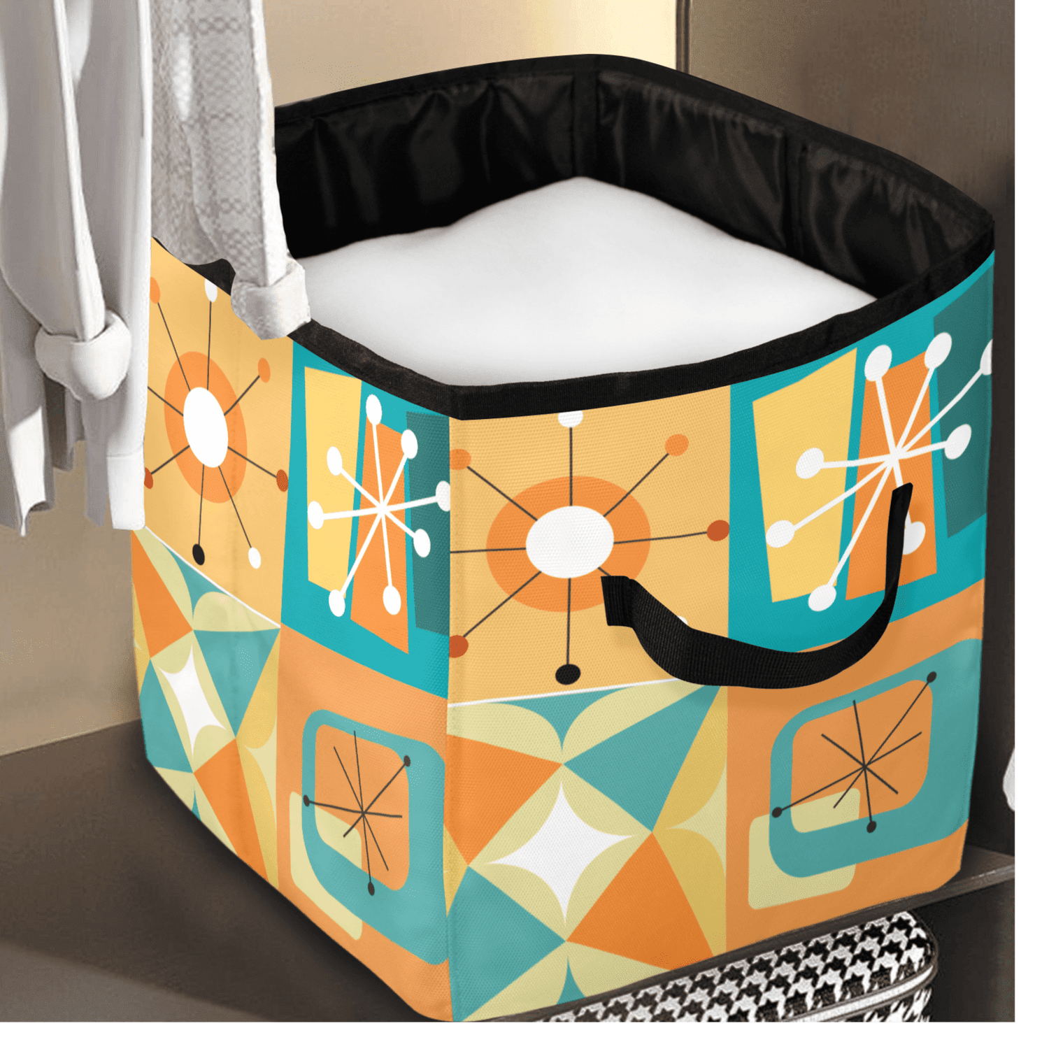 Modern Fabric Storage Bins, For Blankets, Pet Toys, Books, And More