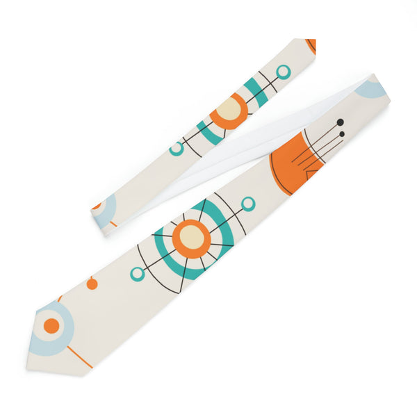 Mid Century Modern Man, Cool Retro Atomic Necktie