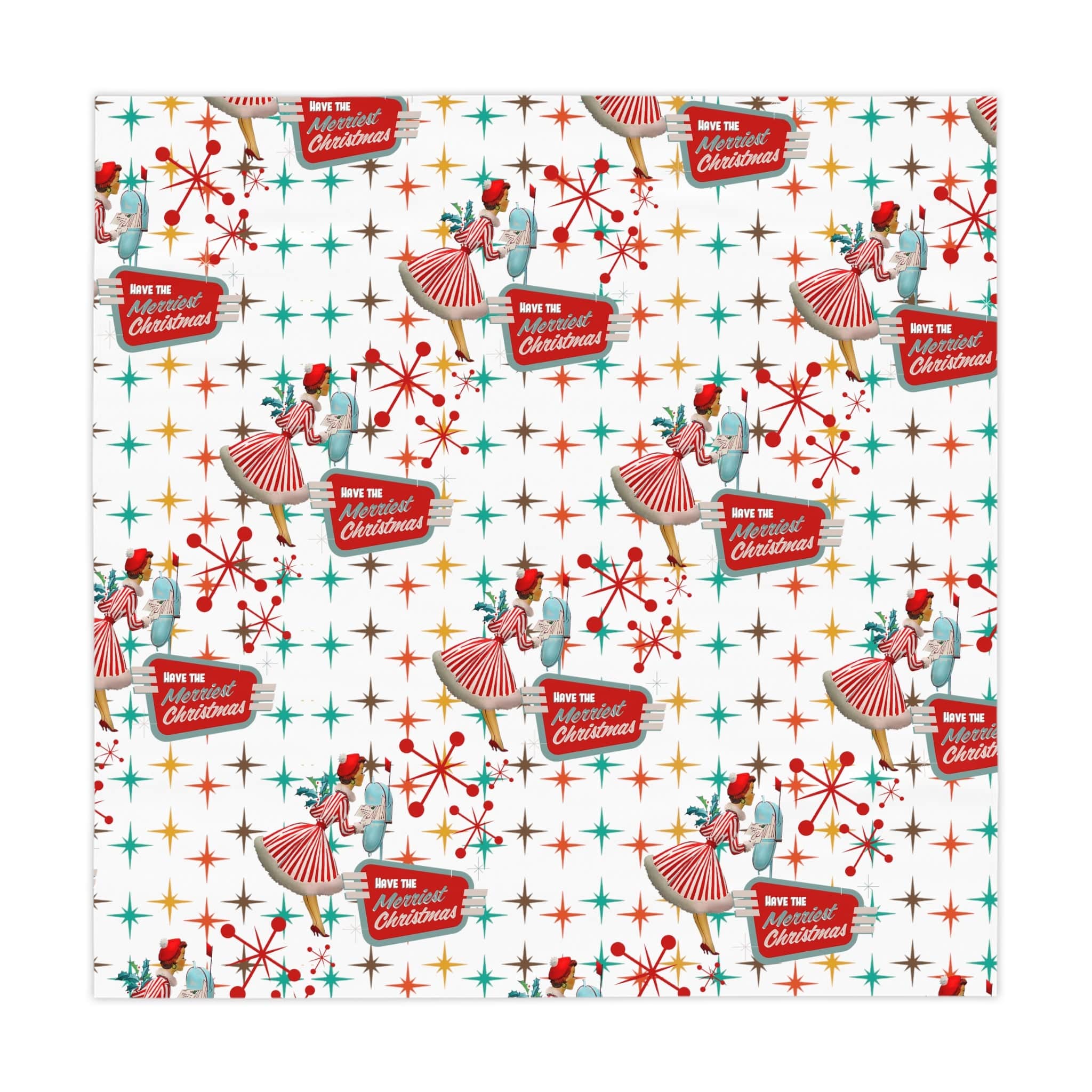 Mid Century Modern Christmas Atomic 50&