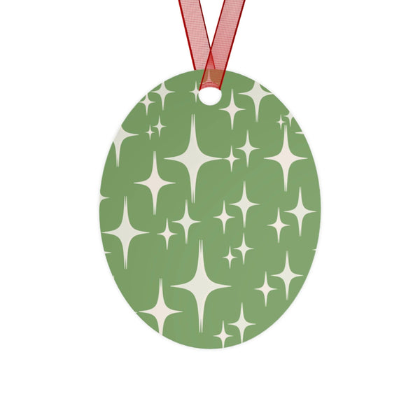 Mid Century Modern Christmas Ornament, Atomic Kitschy Cats, Whimiscal Holiday Kitsch X-Mas Tree Trimmings