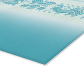 Pyrex Buttermilk Pattern Blue Glass Cutting Board Home Decor Mid Century Modern Gal