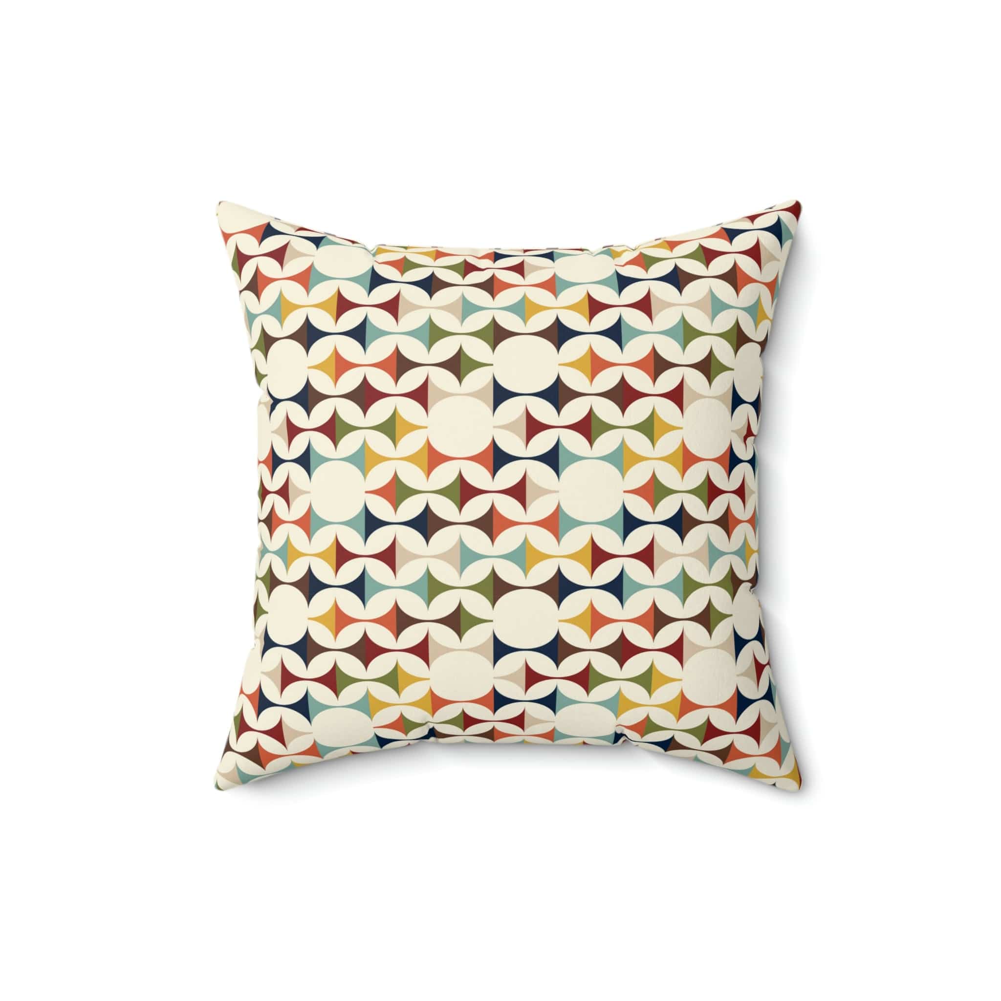 Scandinavian Modern Danish, Geometric Retro Mod Pillow Home Decor