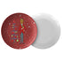 Mid Century Modern Christmas Plates, Atomic 50&