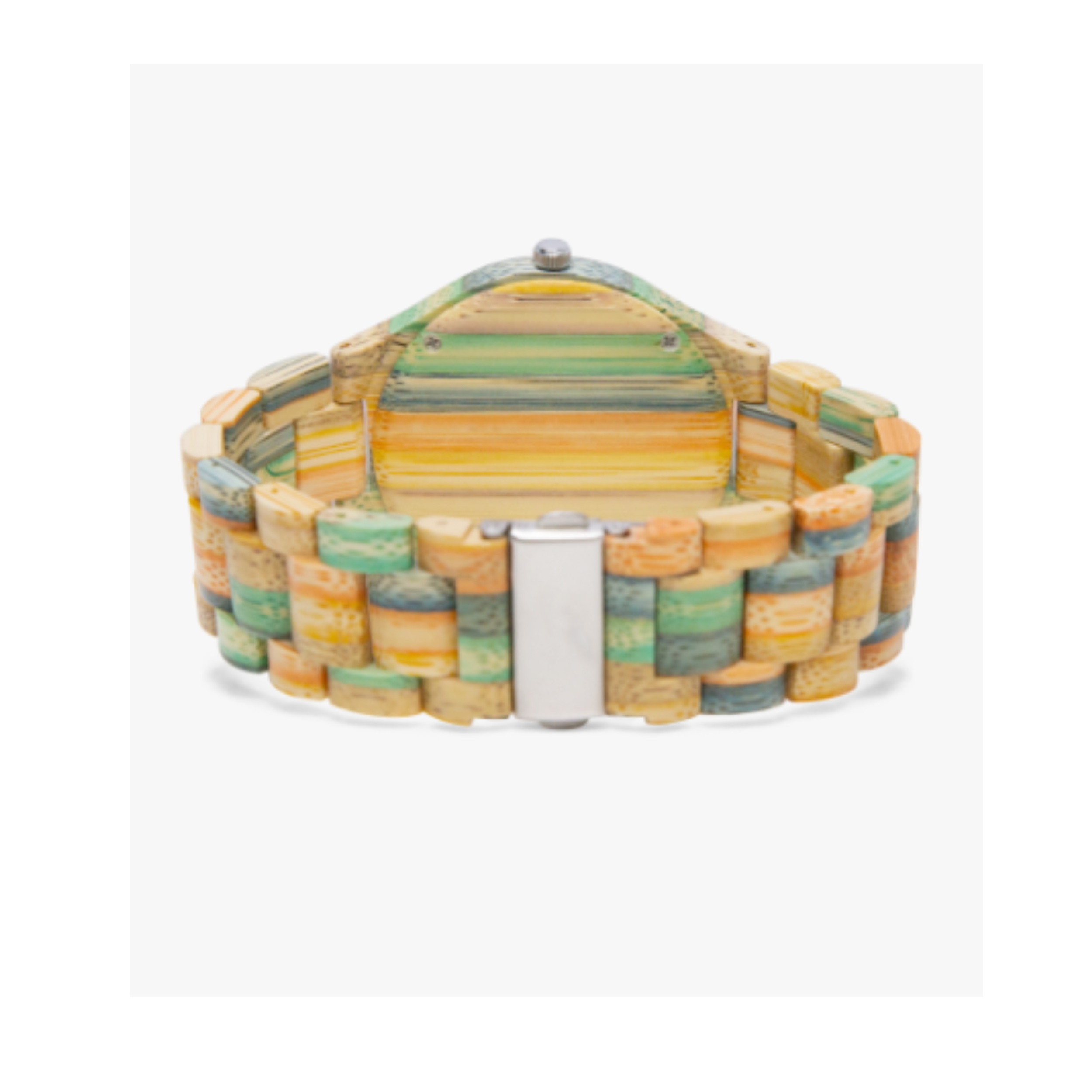Pyrex Collector Special Unique Time Piece, Retro Bamboo Watch - Mid Century Modern Gal