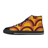 Retro Sneakers For Women And Teen Girls, Hipster High Tops US6 / Woman / 70& Mid Century Modern Gal