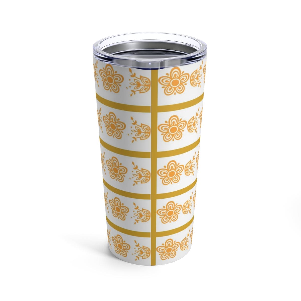 Butterfly Golden Yellow Pyrex Lover, Collector, Water, Coffee, Tea Tumbler 20oz Mug 20oz