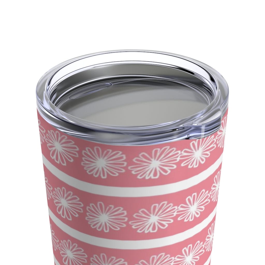 Pink Retro Daisy, Pyrex Lover, Collector, Mid Mod Tumbler 20oz Mug 20oz