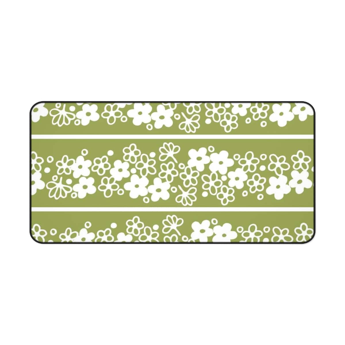 Retro Mod Daisy, Collectors, Spring Blossom Desk Mat Home Decor 31" × 15.5"
