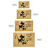 Atomic Cat Art, Welcome Mat, Funny, We&