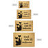 Atomic Cat Cool Cats Welcome Mat Mid Century Modern Home Goods 36x24