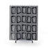 Mid Century Modern, Minimalist, Modernist, Gray, Atomic Mod Ages, Retro Geometric, Starburst MCM Shower Curtain Home Decor 71" × 74"