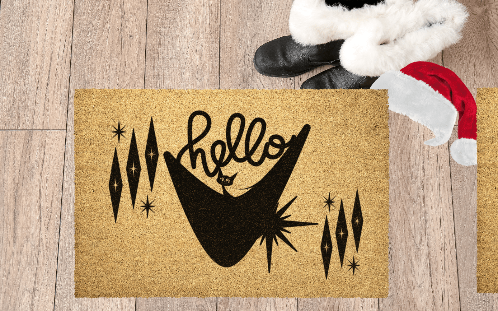 http://midcenturymoderngal.com/cdn/shop/products/atomic-kitty-hello-mid-century-modern-welcome-mat-34922439409819.png?v=1669318554