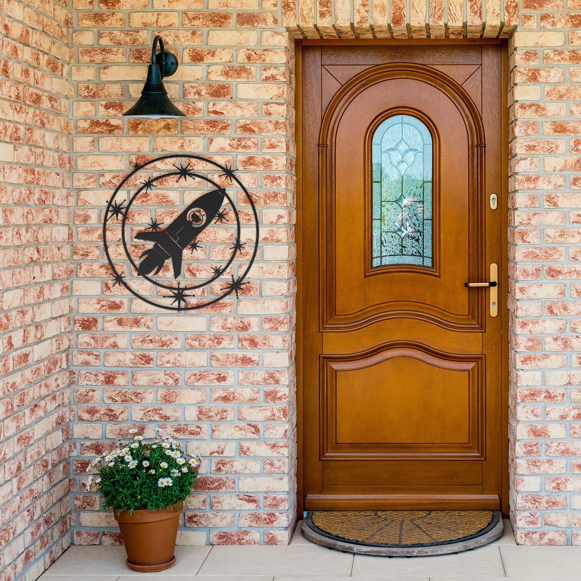 Atomic Space, Mod Cat, Retro Mid Century Modern Metal Wall Art Wall Art