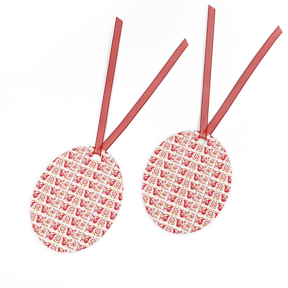 Folk Art Scandi, Friendship Retro Metal Ornaments Home Decor