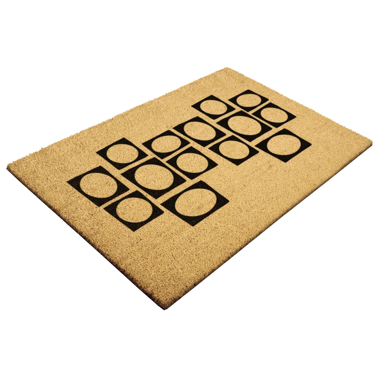 Mid Century Modern Geometric Welcome Retro Door Mat Home Goods