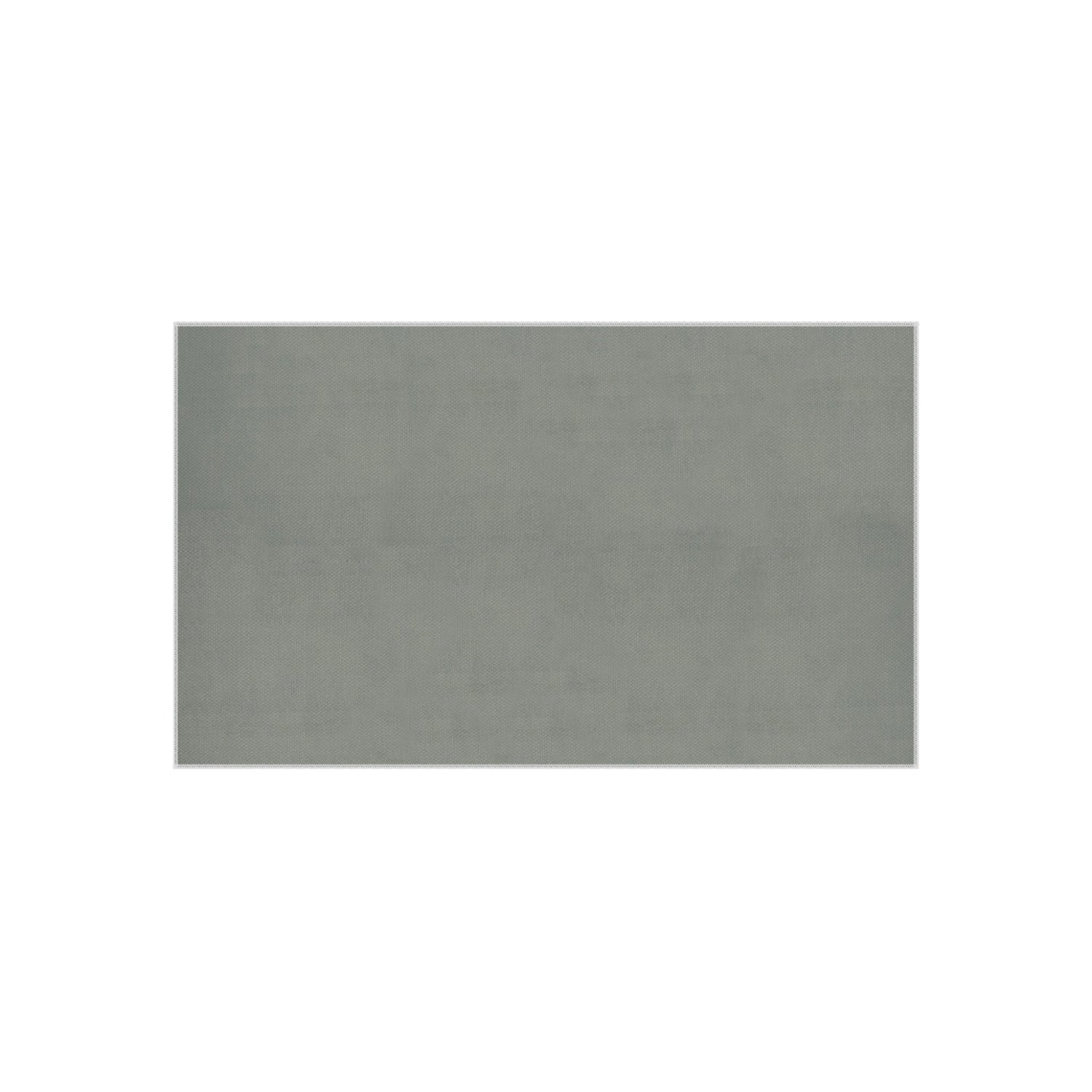 Mid Mod, Blossom Daisy, Retro Green, White, Indoor/Outdoor Large Area Rug Home Decor