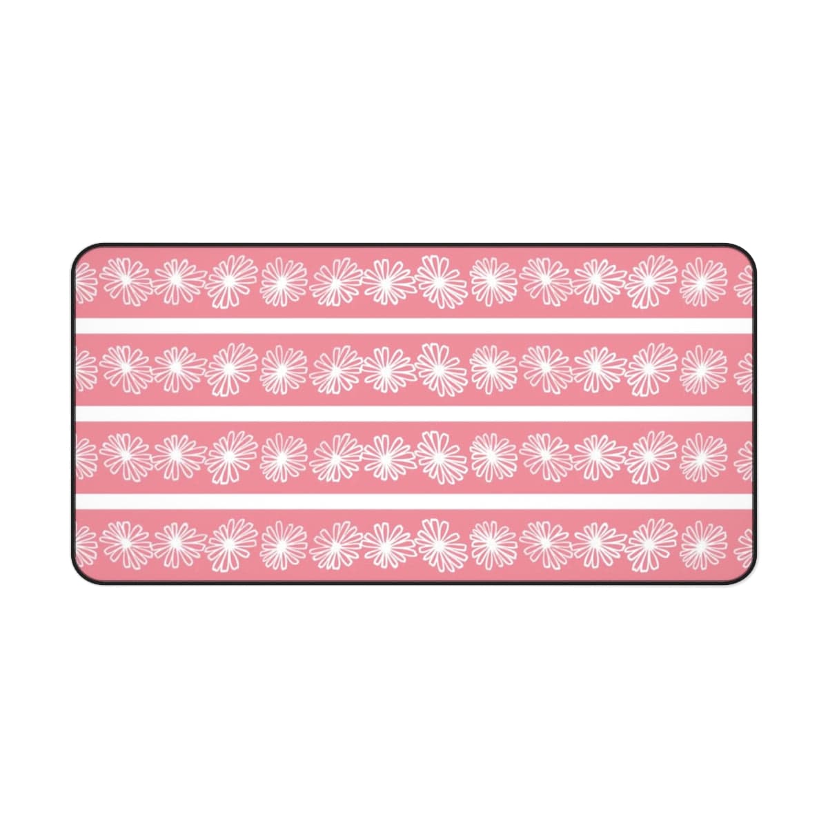 Mod Daisy, Retro Pink, Collectors Desk Mat Home Decor