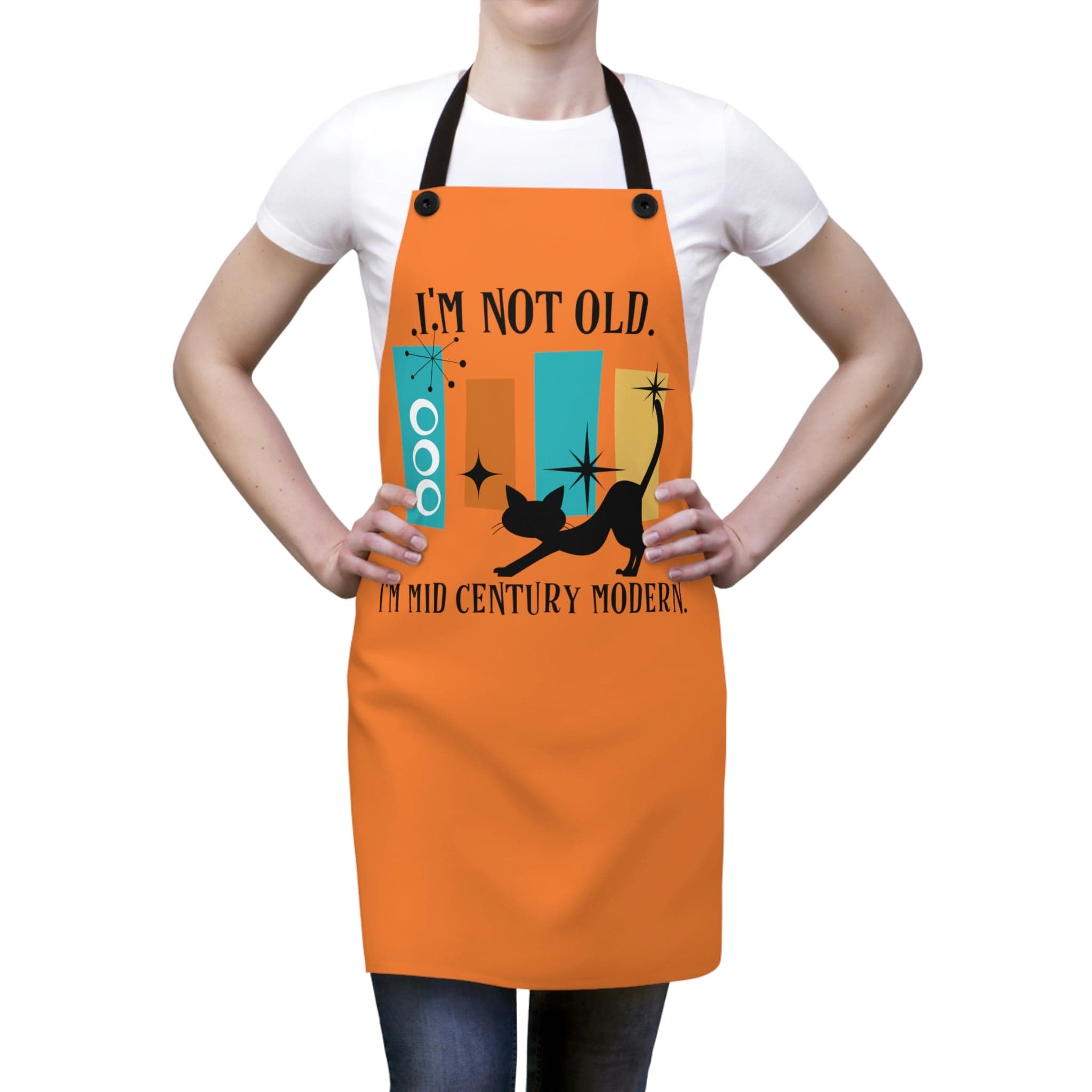 Mid Century Modern Apron Gift, I&