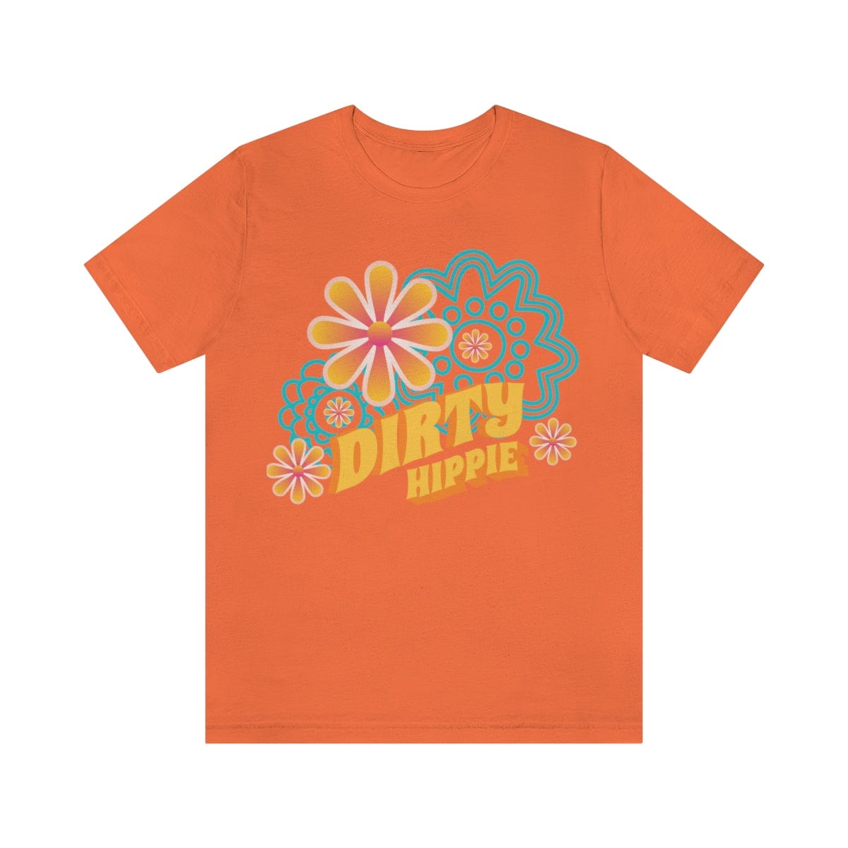 Retro, Dirty Hippie Chick, Hipster, Boho Flower Power, 70&