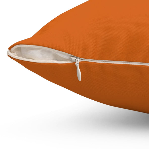 Pop Of Orange, Retro Pillow Cover And Insert