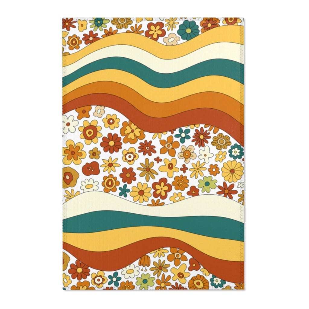 Retro Area Rug, 1970&