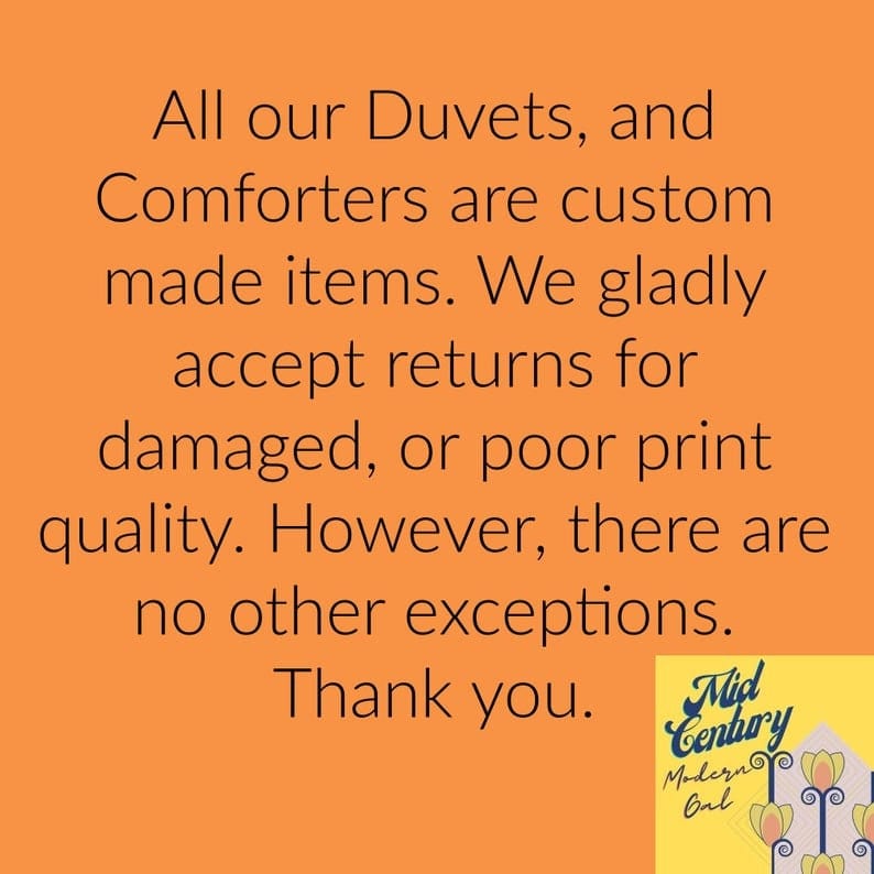 Retro Bedding, Orange, Green Psychedelic Funky, Groovy 70&