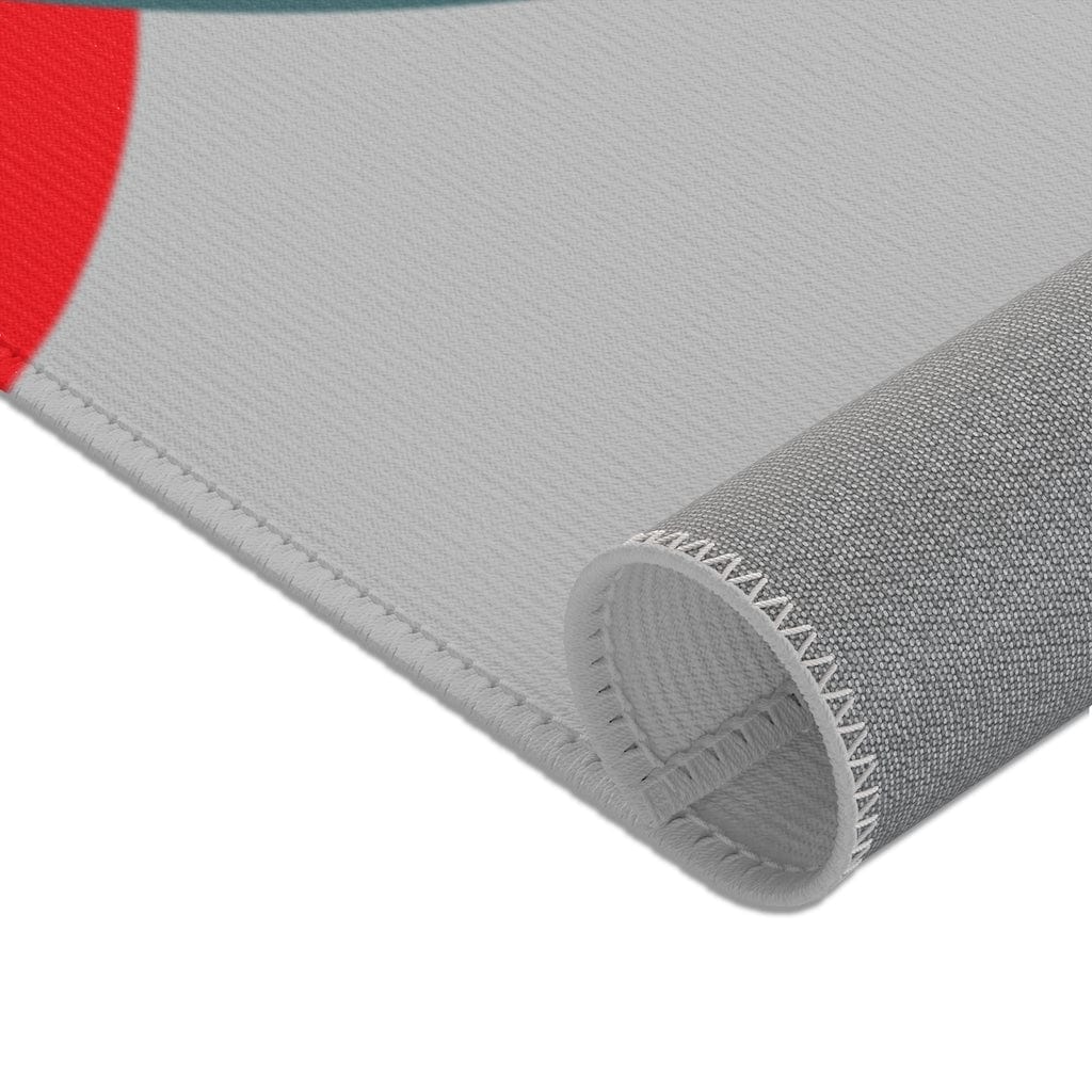 Retro Rug Boho Mid Century Modern Geometric Teal, Pink, Yellow, Green,  Living Room, Bedroom, Entry Area Rugs Home Decor