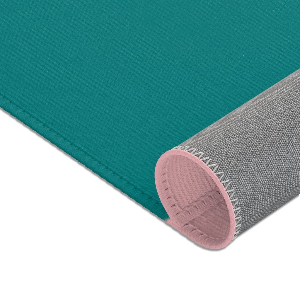 Retro Rug Boho Mid Century Modern Geometric Teal, Pink, Yellow, Green, Living Room, Bedroom, Entry Area Rugs Home Decor