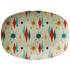 Atomic Retro Franciscan Mid Century Modern Dinner Platter Dinnerware Single Platter