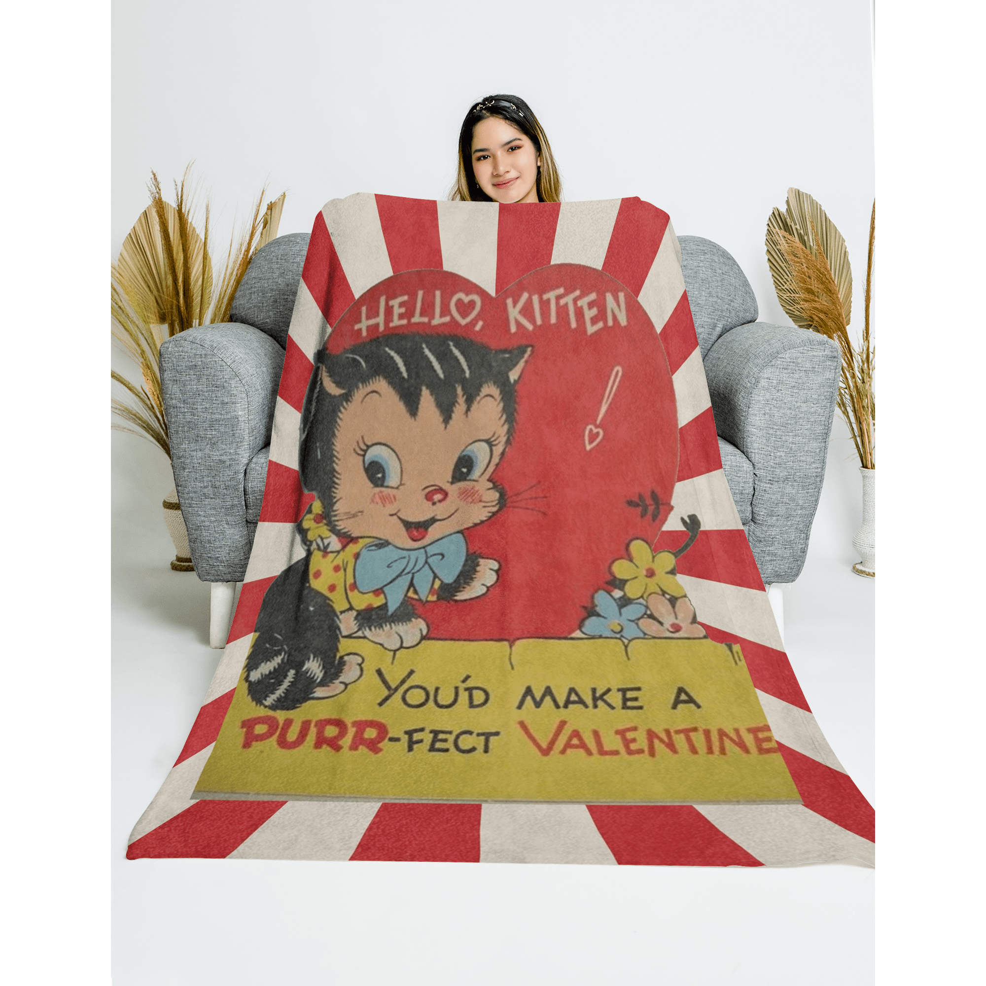 Valentines blanket hotsell